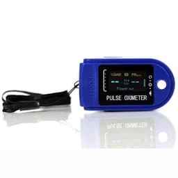 Oximeter för puls och syresättning, Mörkblå