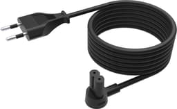 Flexson strømkabel 5 m (sort)
