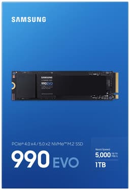 Samsung 990 EVO M.2 SSD (1TB)