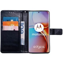 Wallet cover 3-kort Motorola Edge 40 Pro - Mørkeblå