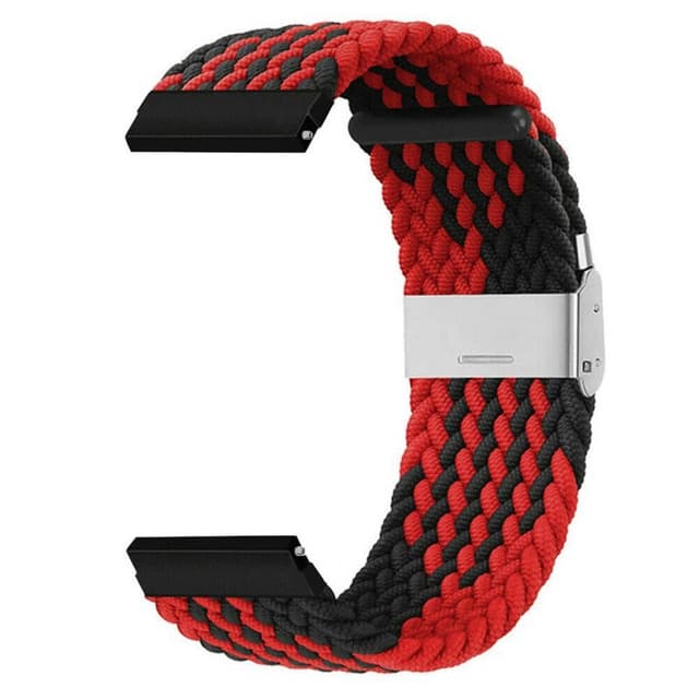 Flettet Urrem Amazfit GTS 3 - Rød/Sort