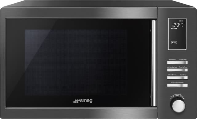 Smeg Serie Universiell Fristående Mikrovågsugn MOE25B (svart).