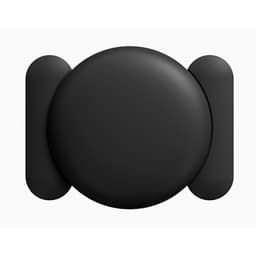 Magnetisk silikonskyddsfodral för AirTags Svart