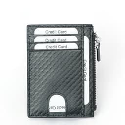 Kredittkortveske med RFID-beskyttelse Sort