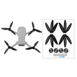 2 par tre-bladede propeludskiftning til DJI MAVIC Mini 1/2 Sort