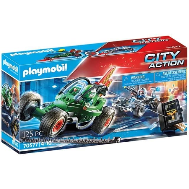 Playmobil Poliskart: Jakten på kassaskåp