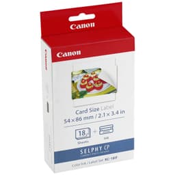 Canon KC-18IF sett med selvklebende papir og fargepatron