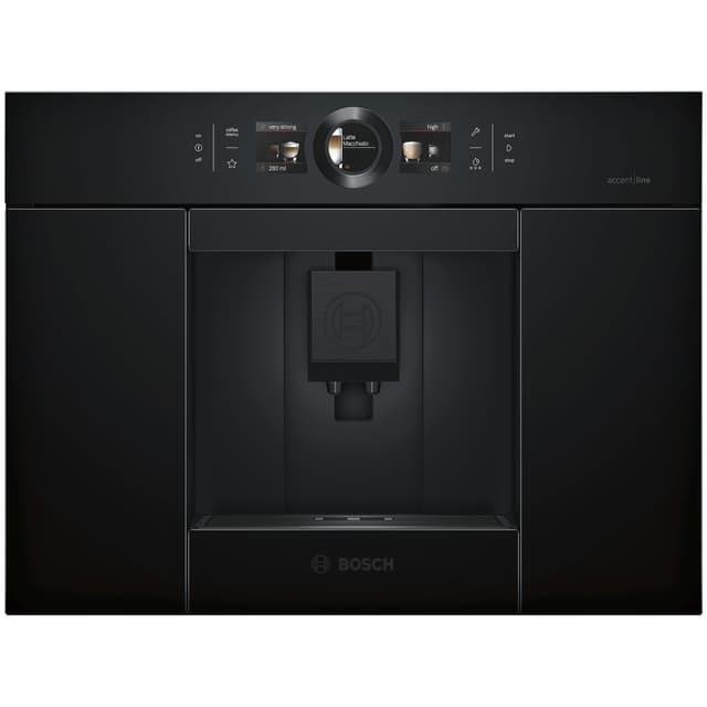 Bosch serie 8 kaffemaskin CTL836EC6 (Svart integrerad)