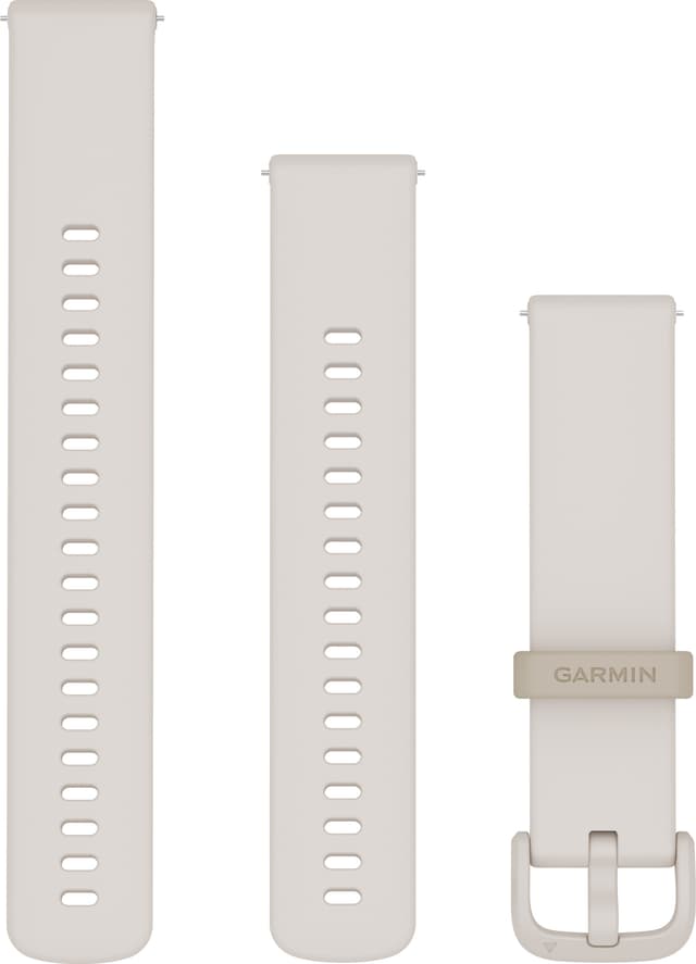 Garmin 20mm Quick Release klokkerem av silikon (beige)