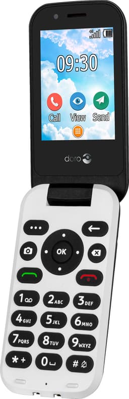 Doro 7031 mobiltelefon (svart)