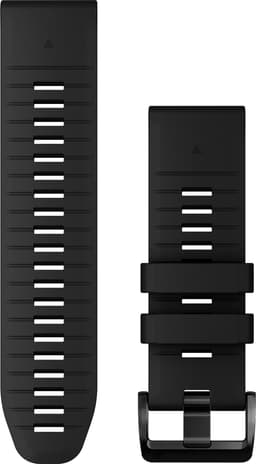 Garmin 26mm Quickfit Silicone rem (sort)