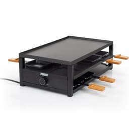 Princess Raclette 162655 Raclette i svart stål for 8 personer