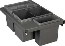 Epoq NPS Slim kildesorteringssett m. 2 beholdere (dark grey)