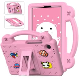 Till Samsung Galaxy Tab A9 EVA Foam Stand Skal Fodral - Rosa