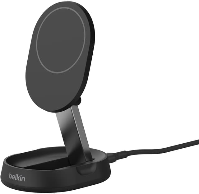 Belkin BoostCharge Pro Qi2 15W magnetisk konvertibel laddare (svart)