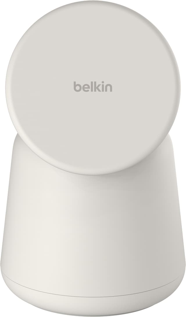 Belkin BoostCharge Pro 2-i-1 MagSafe 15W trådløs lader (sand)