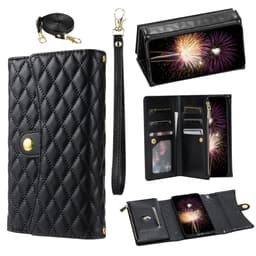 SKALO Samsung S24 Evelope Clutch 8-Fack - Svart