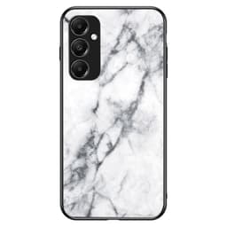 SKALO Samsung A05s 4G Marmori karkaistu lasi TPU-suojakuori - #4