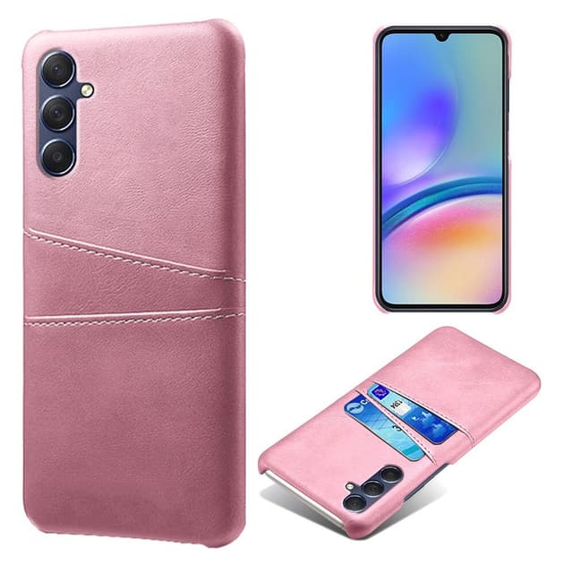 SKALO Samsung A05s 4G PU-læder Kortholder Cover - Rosa guld