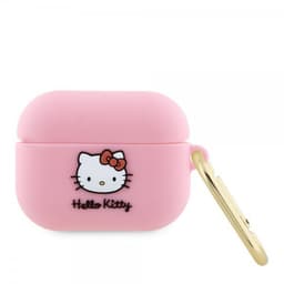 Hello Kitty AirPods Pro Deksel Liquid Silicone Rosa