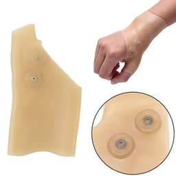 Håndleddbeskyttelse i silikon med magneter
