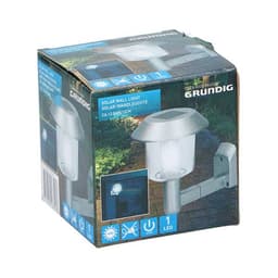 Vägglampa med solceller