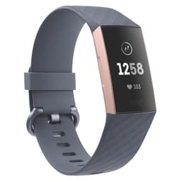 Fitbit Charge 3 aktivitetsarmband (blå grön/rosa guld alu)