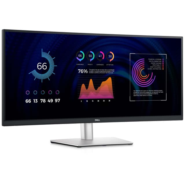 Dell P3424WE 34" buet skjerm