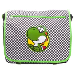 Nintendo Yoshi Checkered messenger väska (grön)