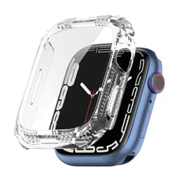 Fulldekkende beskyttelsesveske for Apple Watch 7/8/9 generasjoner Hvit 41 mm