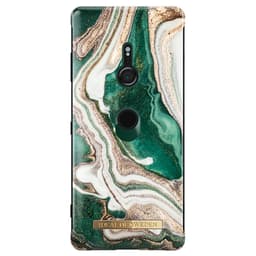 iDeal Fashion suojakuori Sony Xperia XZ3 (kultainen marmori)