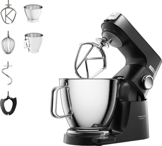 Kenwood Titanium Chef Baker XL kjøkkenmaskin KVL85.004BK
