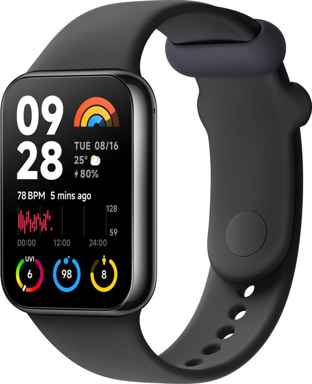 Xiaomi Smart Band 8 Pro aktivitetsmätare (svart)