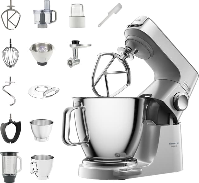 Kenwood Titanium Chef Baker XL kjøkkenmaskin KVL85.704SI