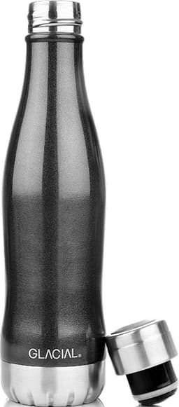 Glacial vattenflaska GL1928300048 (black metallic)