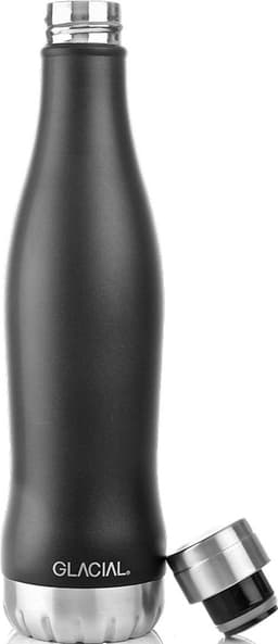 Glacial vattenflaska GL1818400015 (mattsvart)