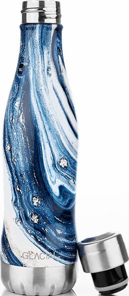 Glacial vandflaske GL2048500122 (indigo marble)