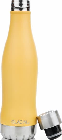 Glacial vesipullo GL2018500096 (mattakeltainen)