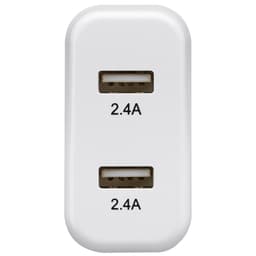 Sandstrøm reiselader 4,8A (hvit)