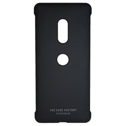 Case Factory Sony XZ3 silikonecover (sort)