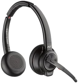 HP Poly Savi 8220 UC headset USB-A med bas