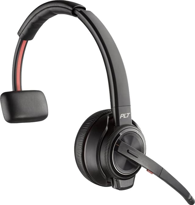 HP Poly Savi 8210 UC MS Teams headset med bas