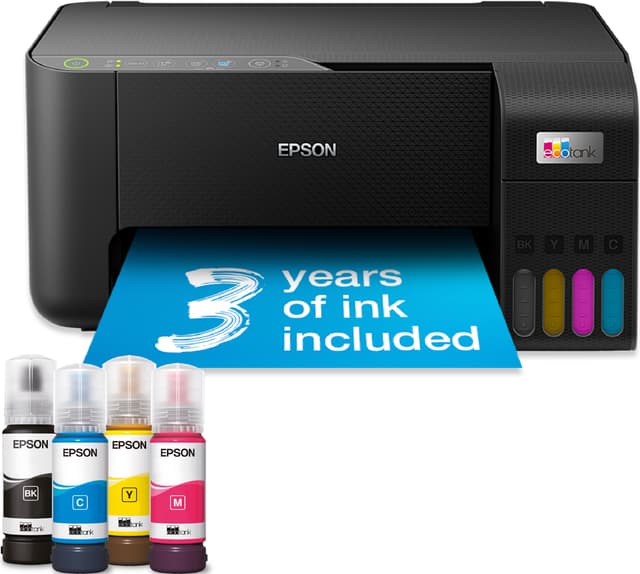 Epson EcoTank ET-2865 multifunktionsskrivare C11CJ67433 (svart)