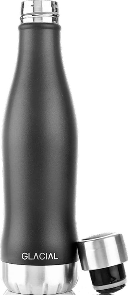 Glacial vannflaske GL1818500014 (matt sort)