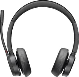 HP Poly Voyager 4320 UC headset USB-A med ladestativ