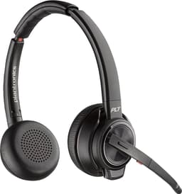 HP Poly Savi 8220 UC MS Teams headset med bas