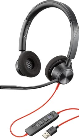 HP Poly Blackwire 3320 MS Teams headset USB-A