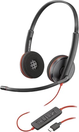 HP Poly Blackwire C3220 headset USB-C