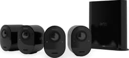 Arlo Ultra 2 4K trådløst sikkerhetskamerasystem 4-pakning (sort)