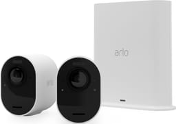 Arlo Ultra 2 4K langaton turvakamera (2 kpl, valkoinen)